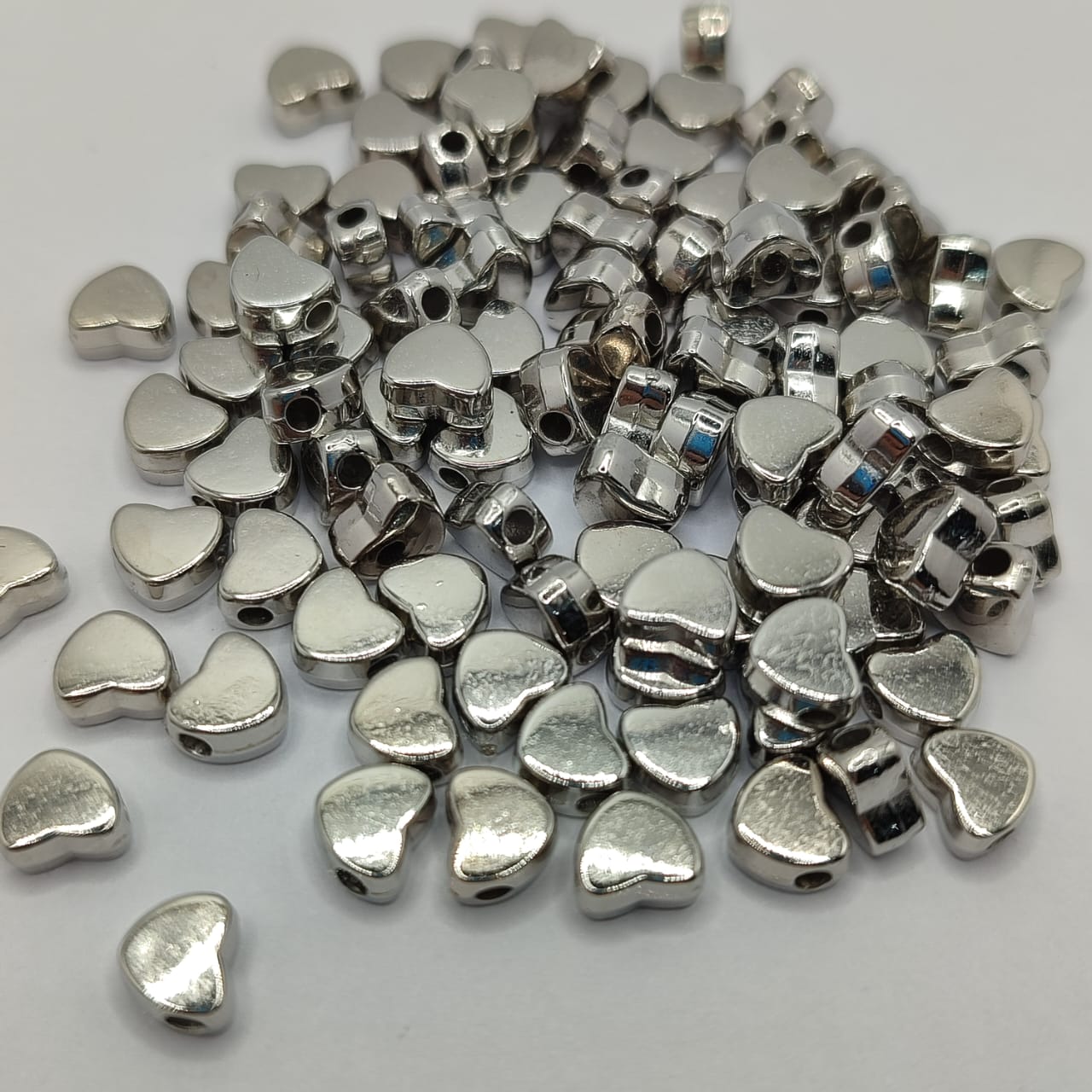 BOLSA 10G CORAZON PLATEADO