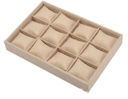 BANDEJA BEIGE DE PULSERA CON ALMOHADA