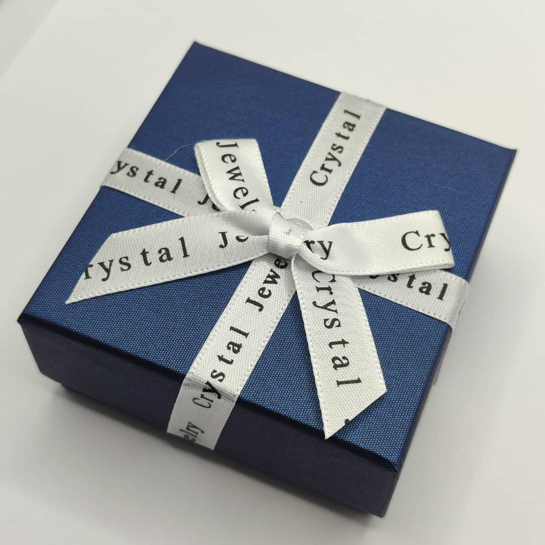 CAJA DE REGALO AZUL MARINO 7 X 7