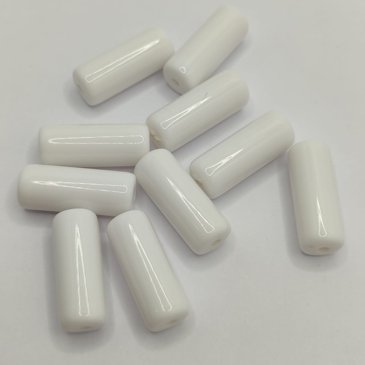 PAQUETE TUBITO BLANCO GRANDE (10 UND)