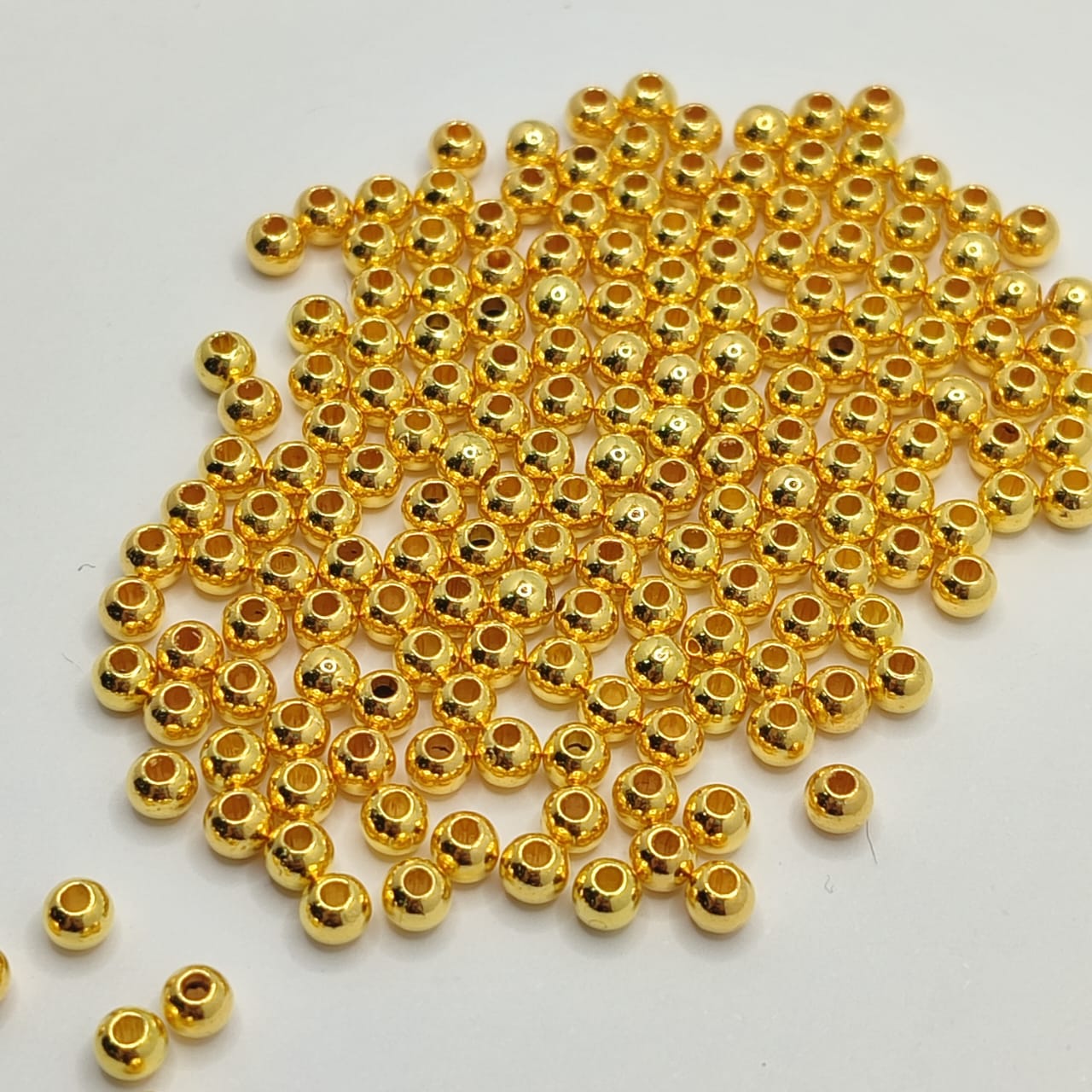 PAQUETE BALIN 4MM DORADO (130 UND PAQUETICO)