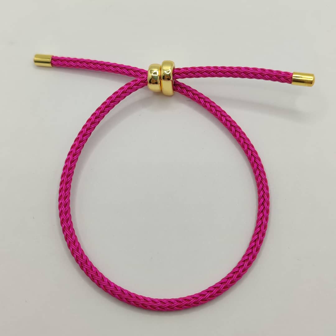 PULSERA AJUSTABLE FUCSIA