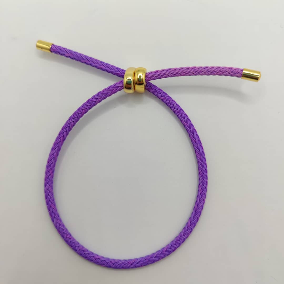 PULSERA AJUSTABLE LILA