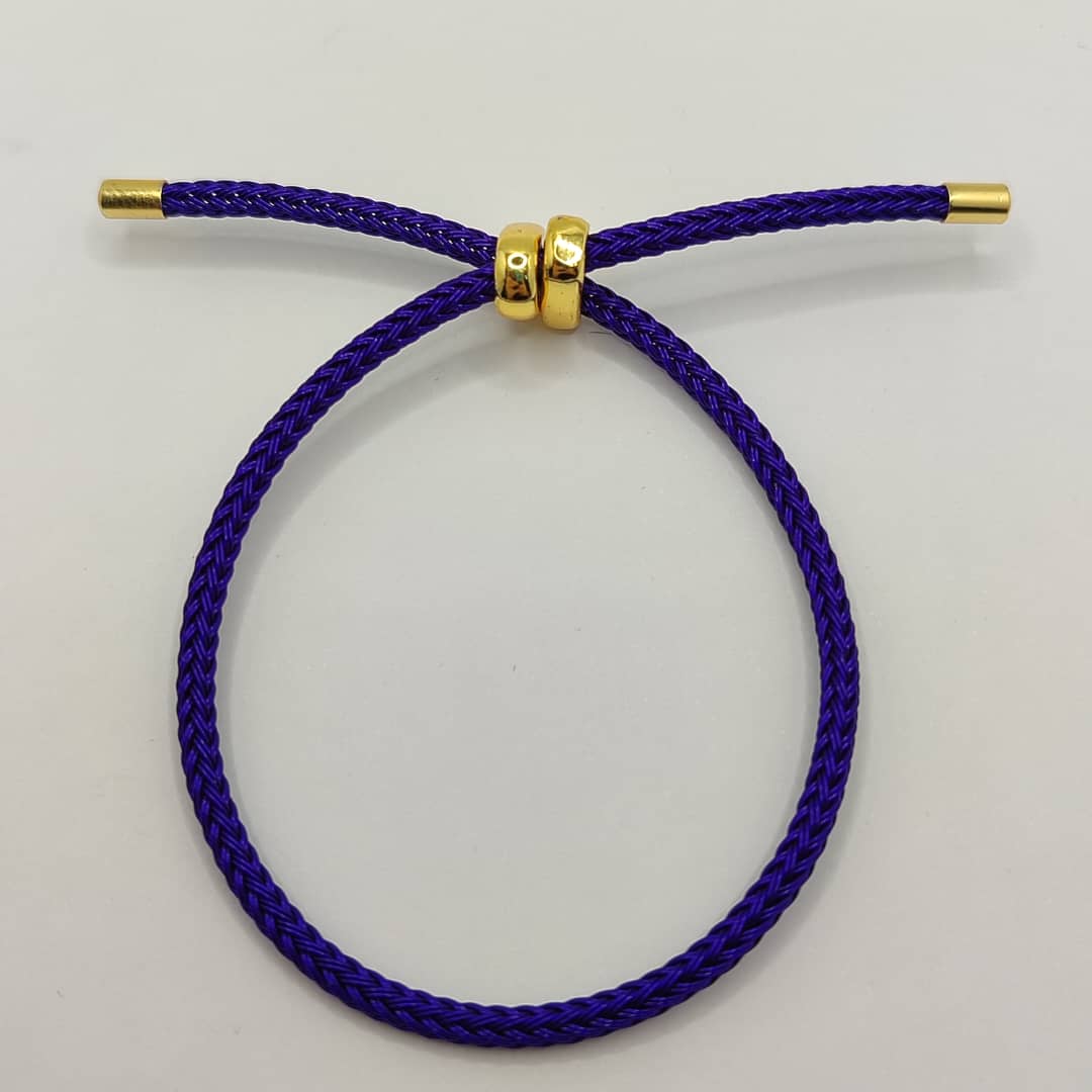 PULSERA AJUSTABLE AZUL REY