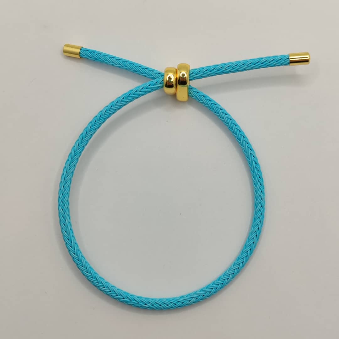 PULSERA AJUSTABLE AZUL CIELO