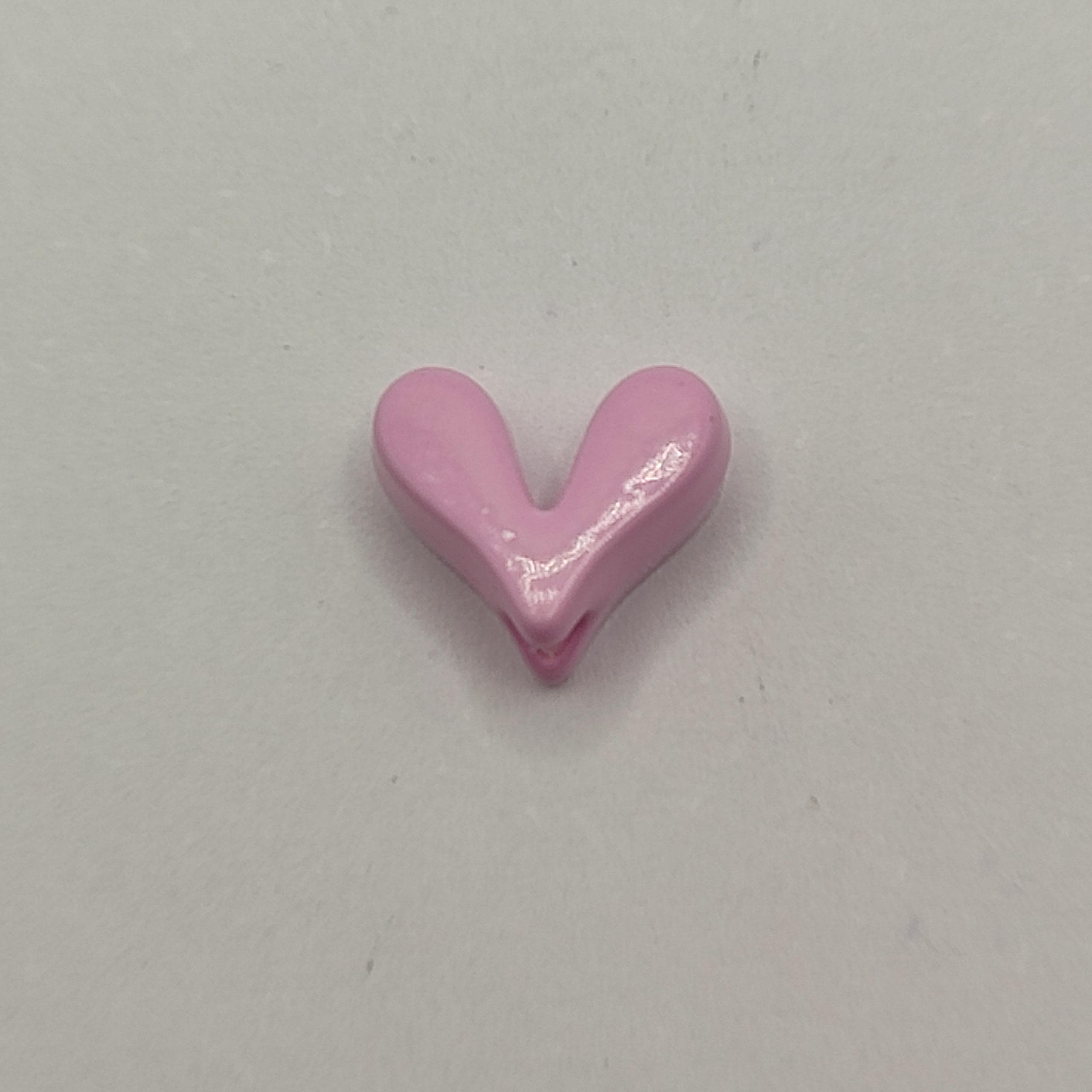 ESMALTADO CORAZON MINI LILA