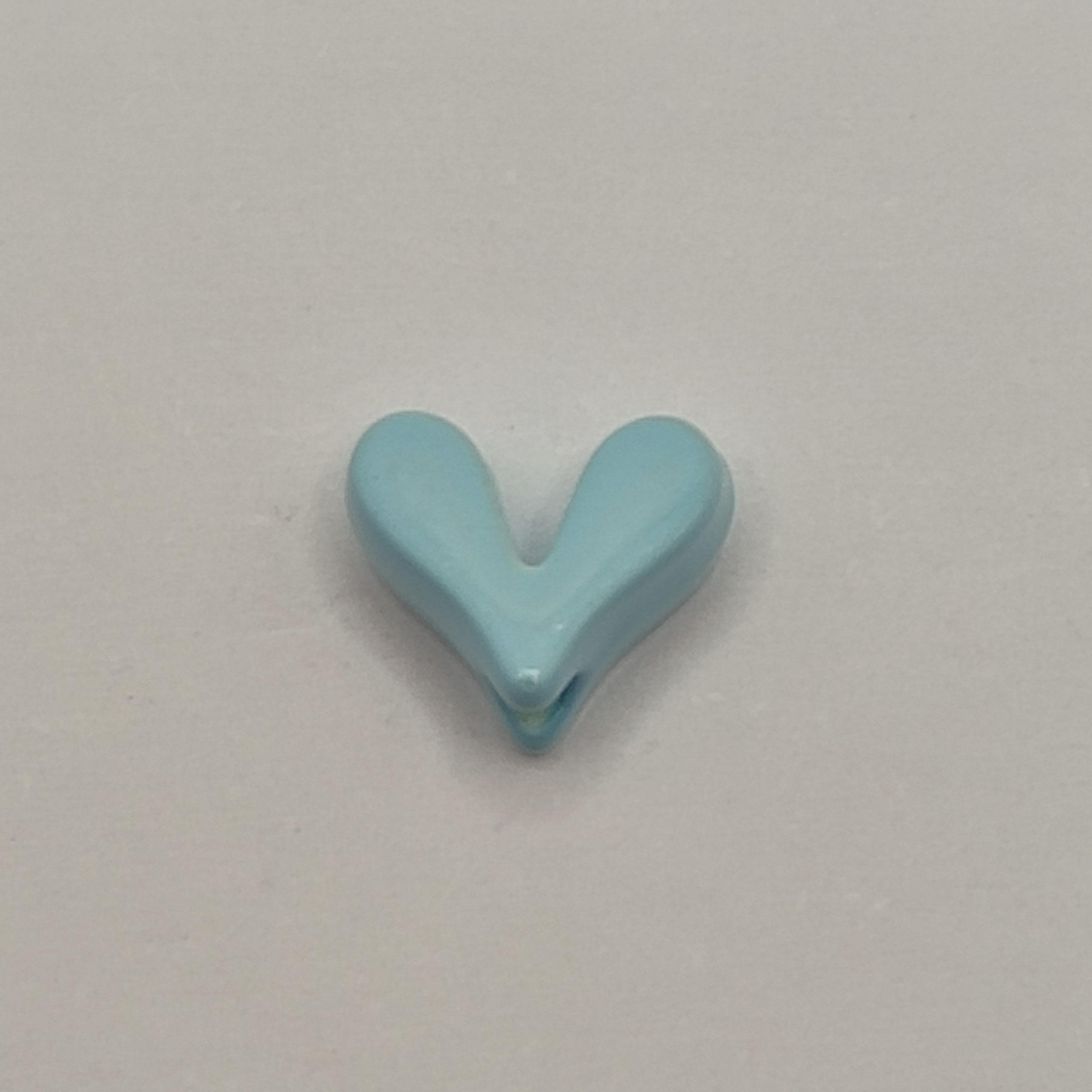 ESMALTADO CORAZON MINI AZUL CLARO