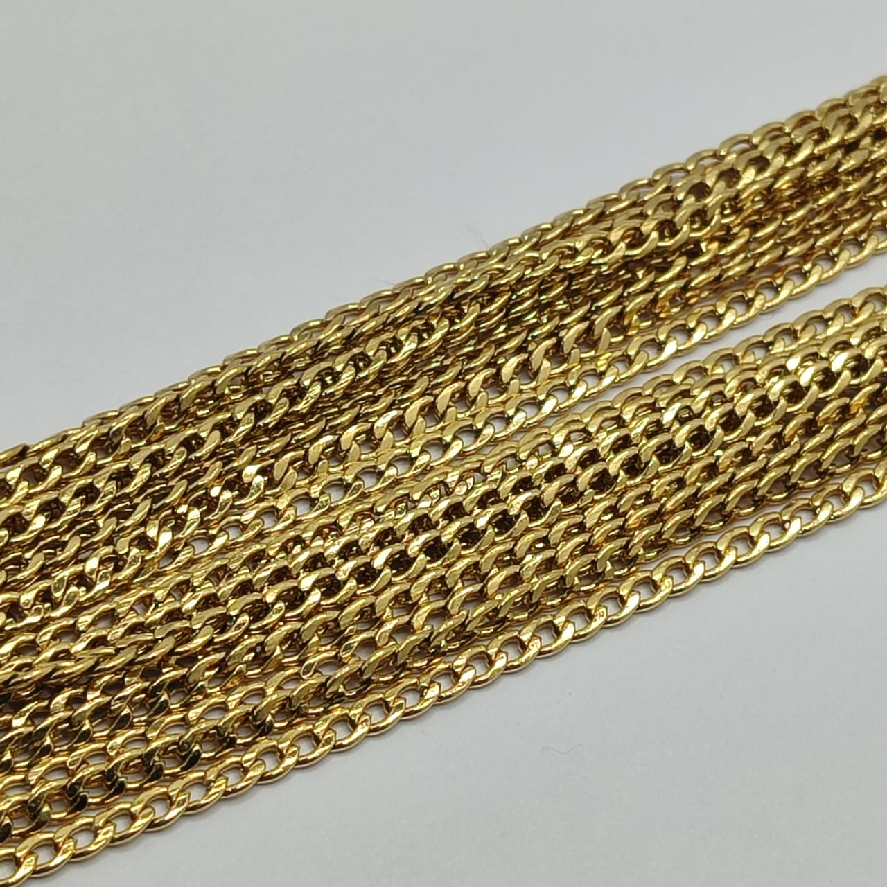 CADENA ACERA DORADO ESLABON PEQUEÑO