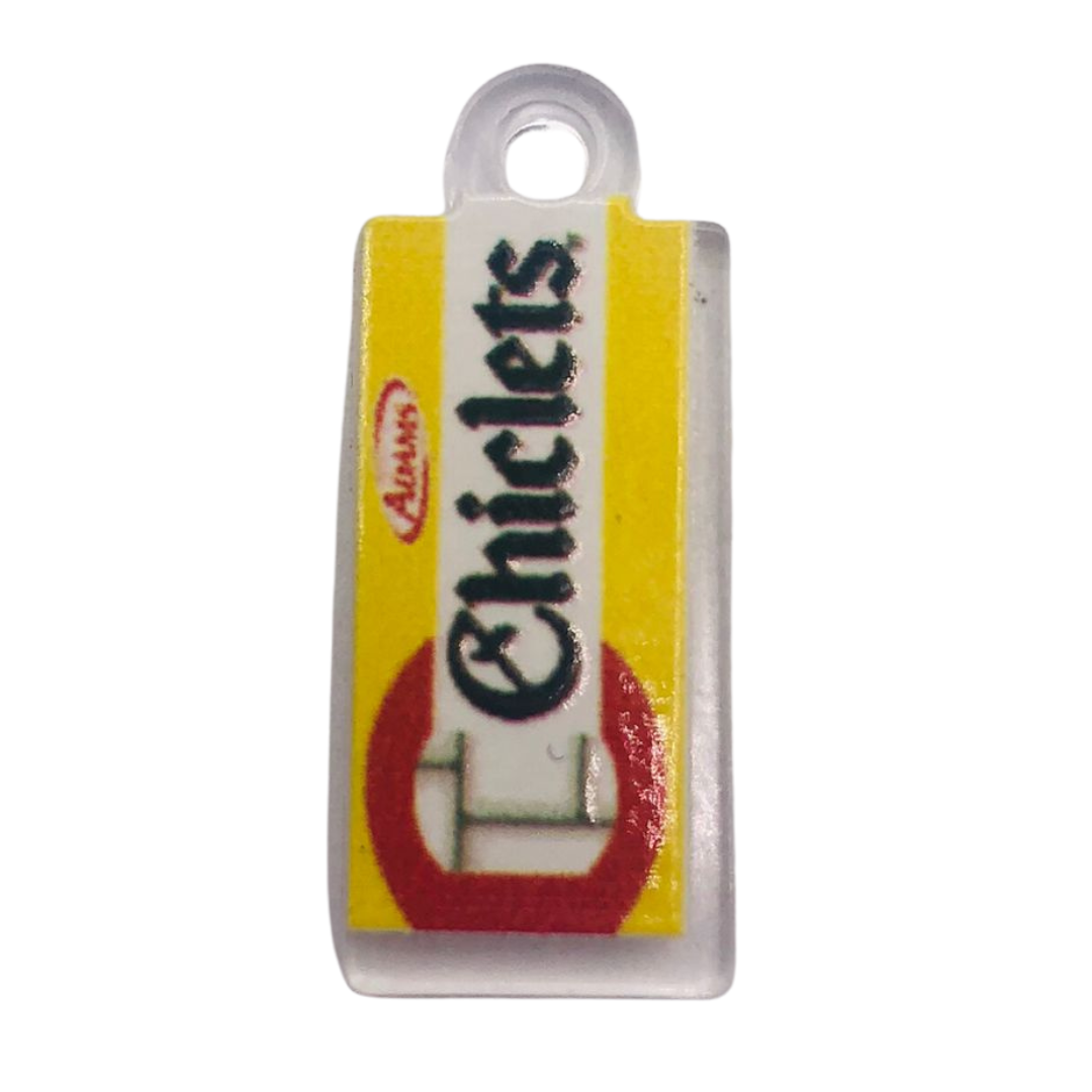 DIJE DE RESINA CHICLETS ADAMS AMARILLO