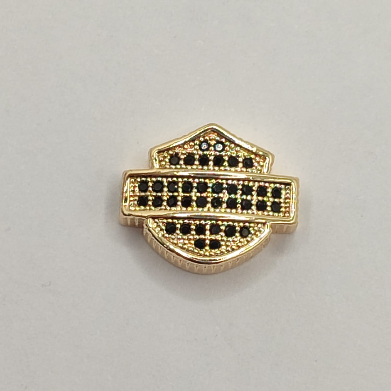 PASADOR ESCUDO DORADO DE CABALLERO