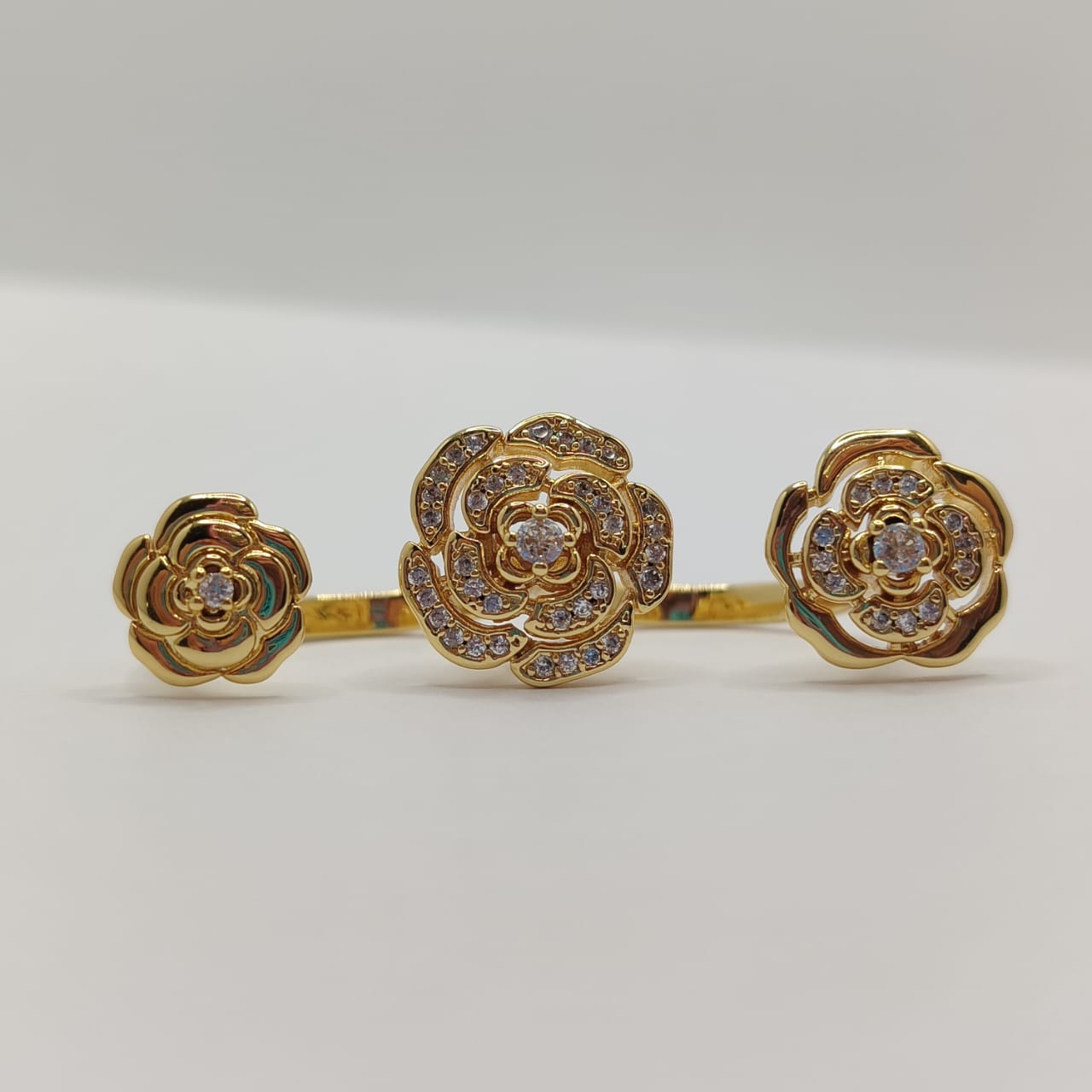 ANILLO DOBLE CON ROSAS
