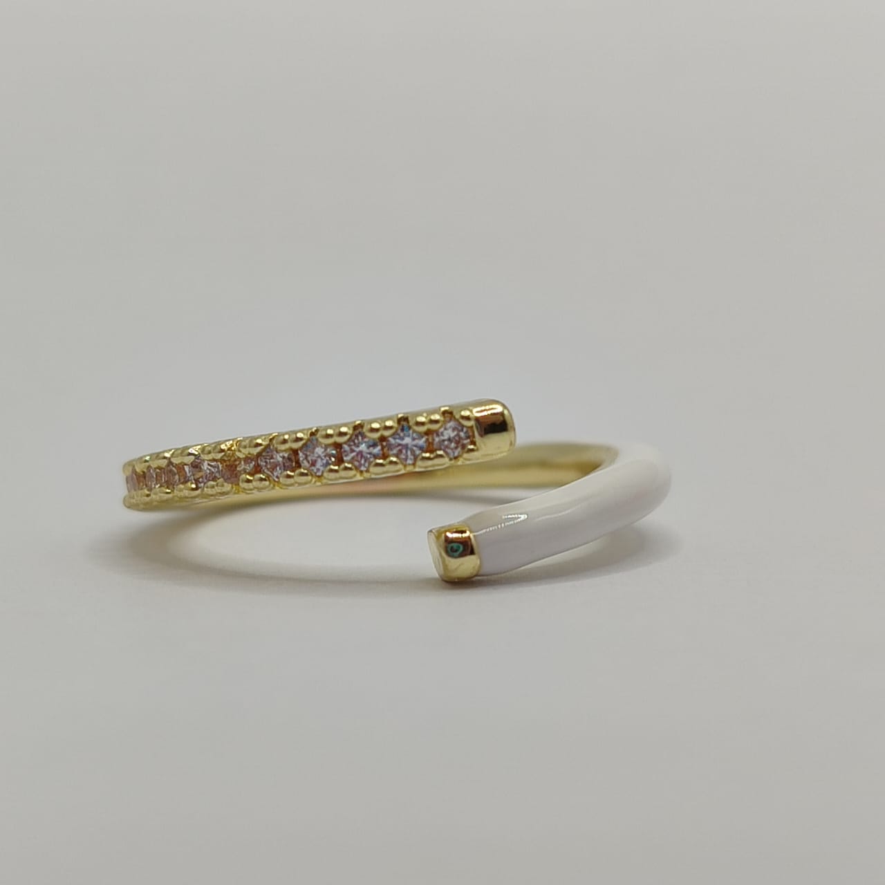 ANILLO AJUSTABLE BLANCO