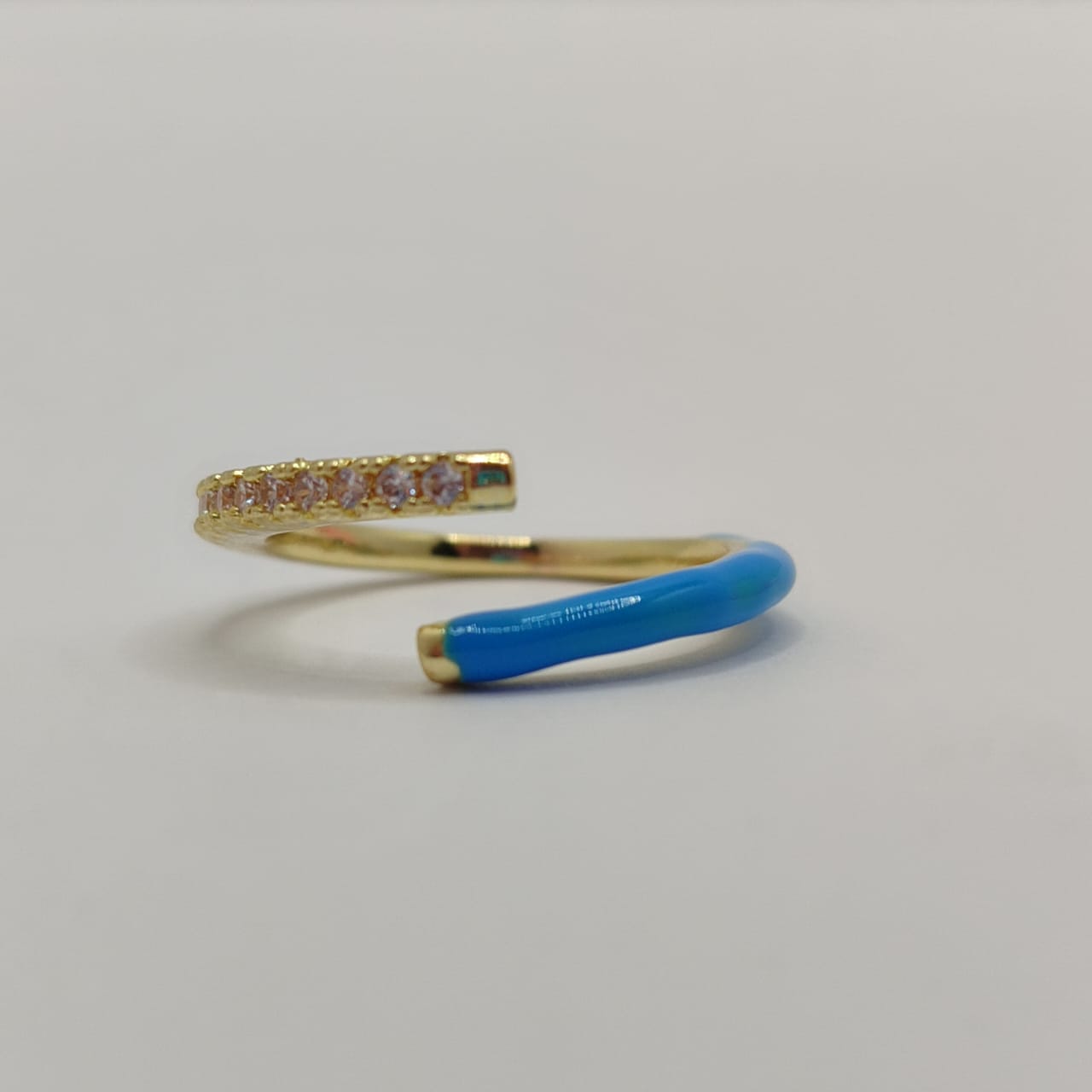ANILLO AJUSTABLE AZUL