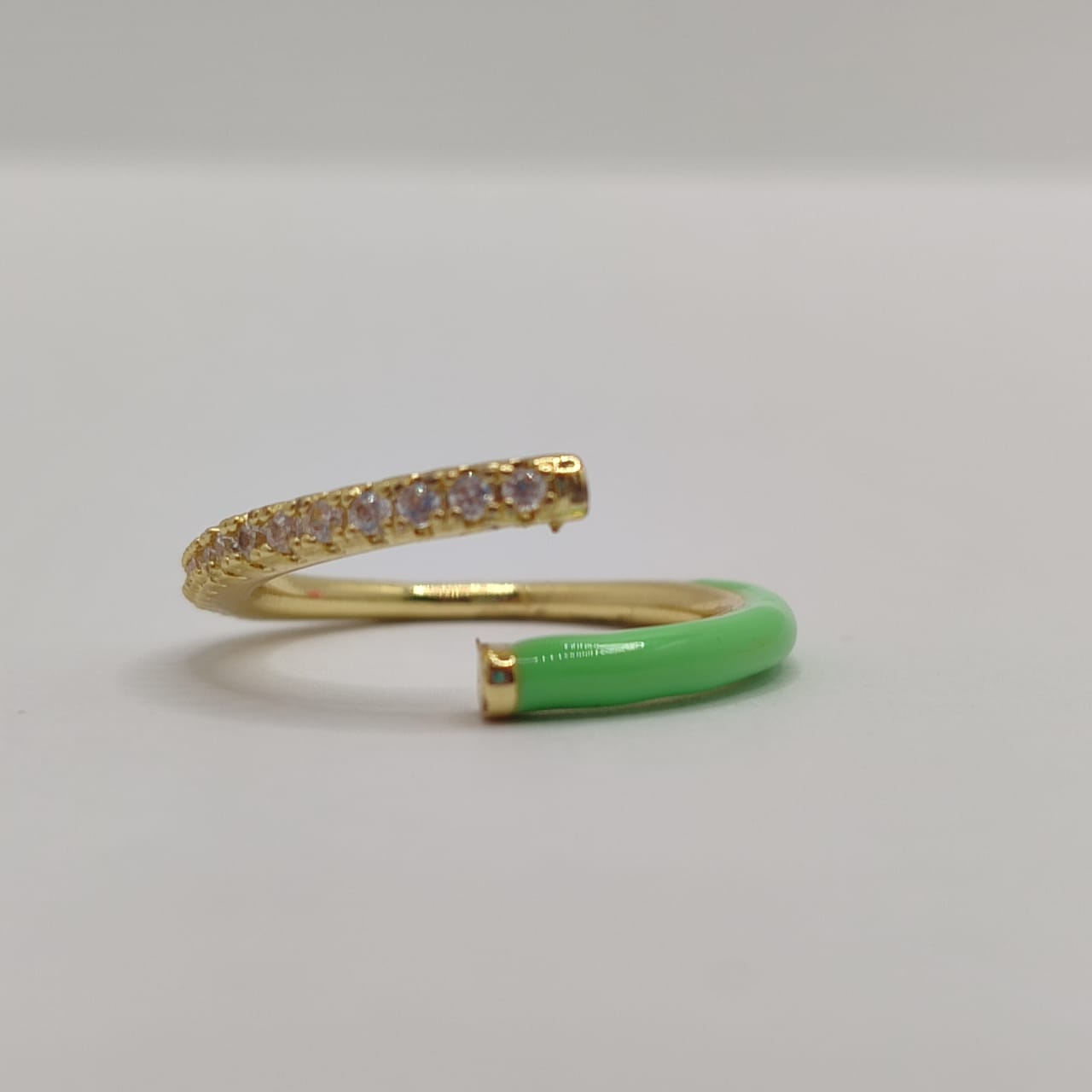 ANILLO AJUSTABLE VERDE NEON