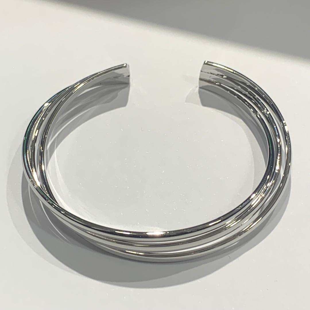 BRAZALETE LISO PLATEADA
