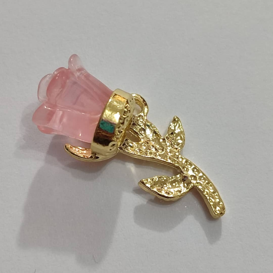 DIJE ROSA ROSADA