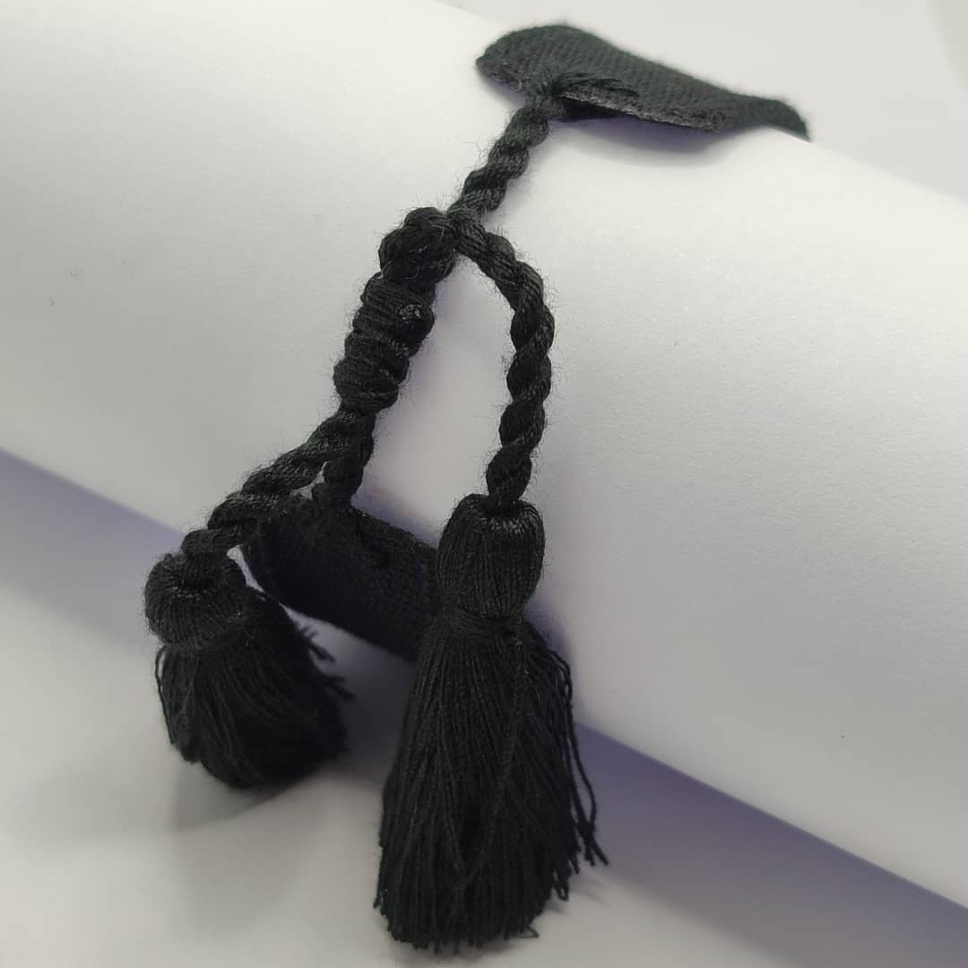 PULSERA DE BORLA NEGRA 2