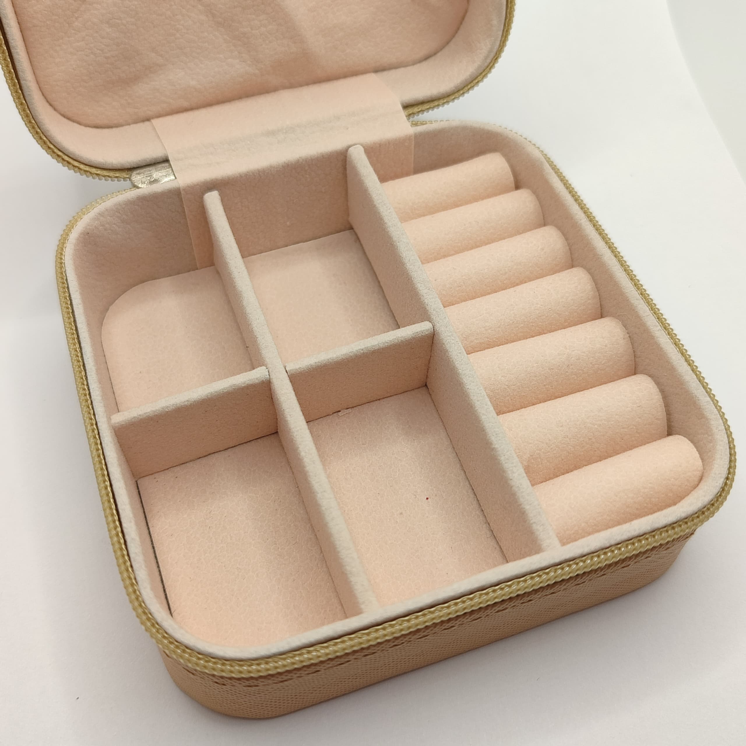 COFRE DE JOYERIA MINI BEIGE 2