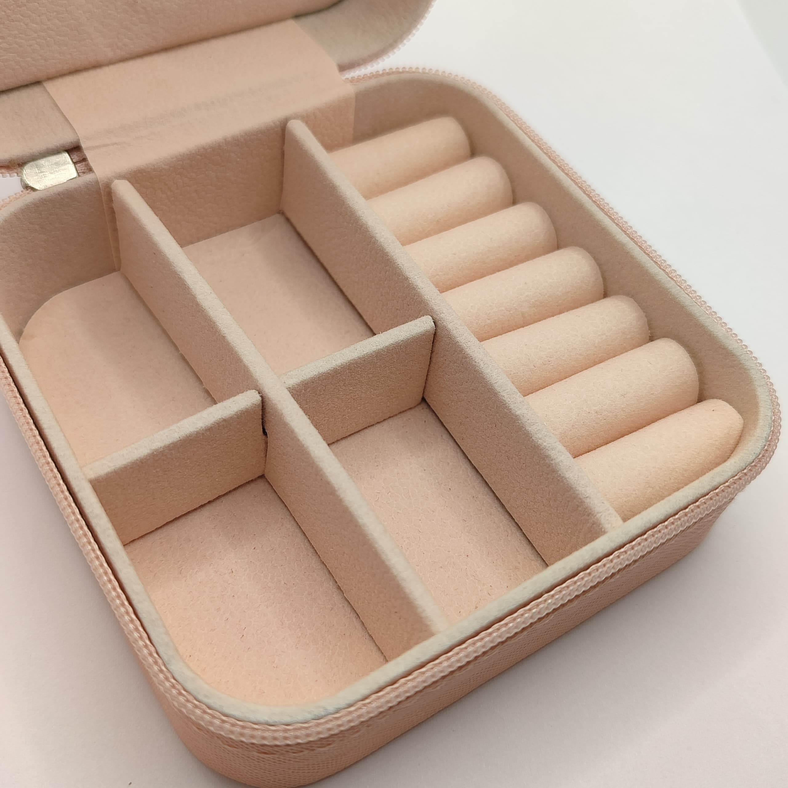 COFRE DE JOYERIA MINI ROSADO CLARO 2
