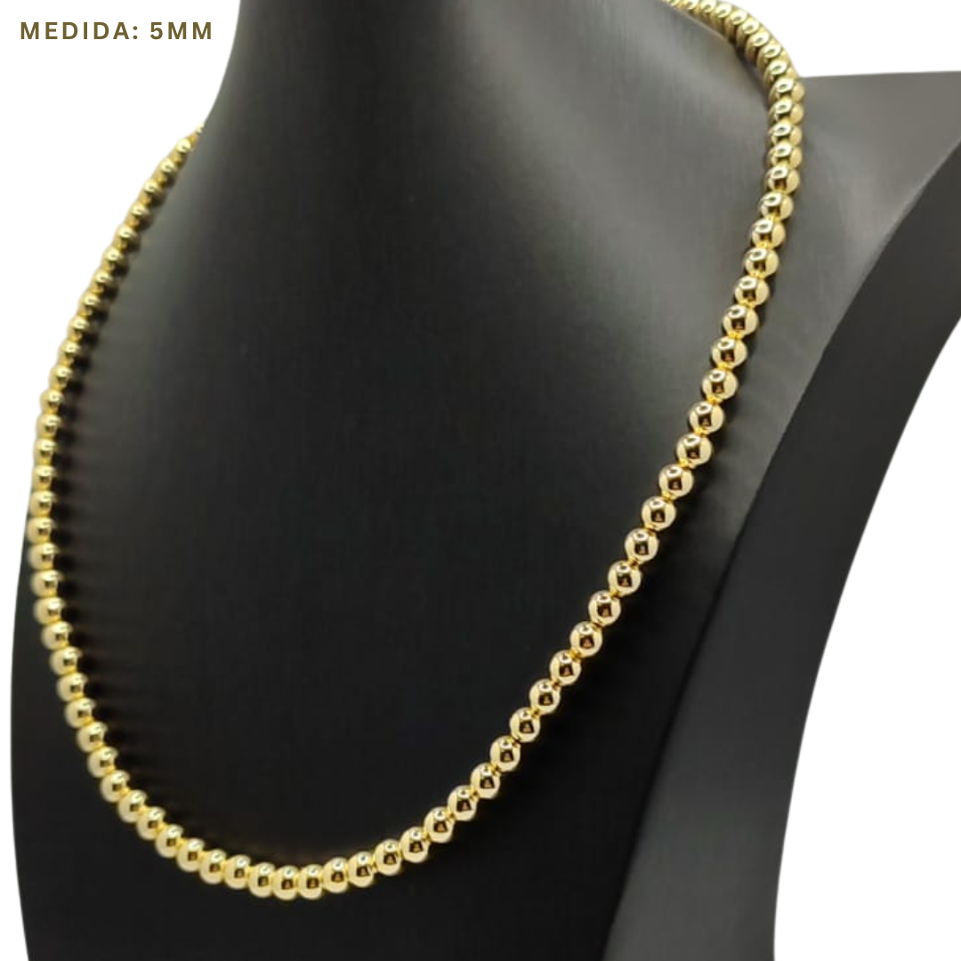 CADENA ORO CHINO BALIN 5MM 4