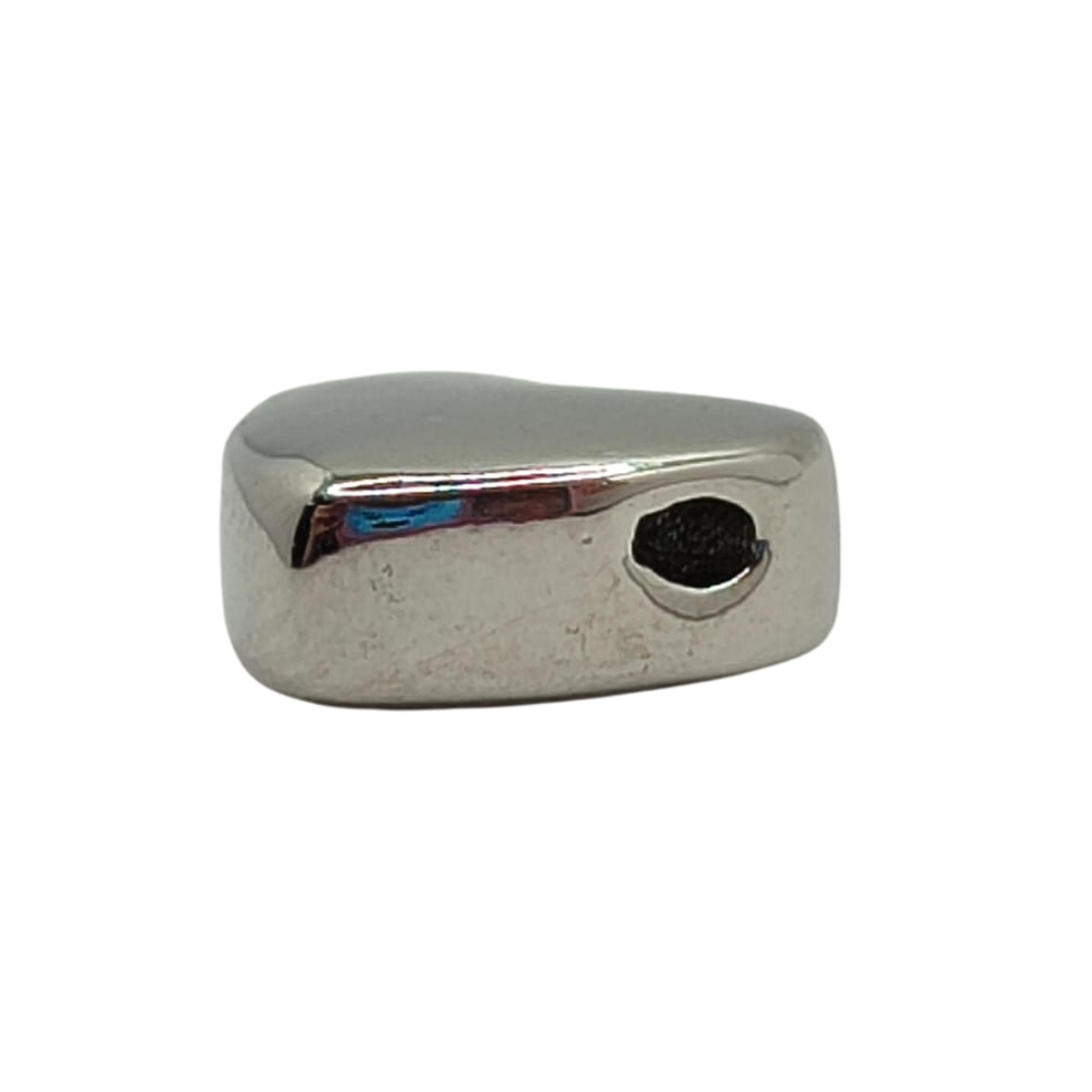 CIRCON PASADOR CORAZON MINI PLATEADO 3