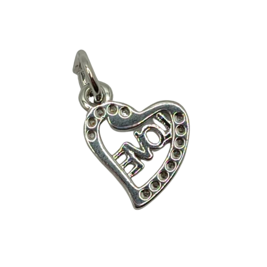 CIRCON DIJE CORAZON MINI PLATEADO 2