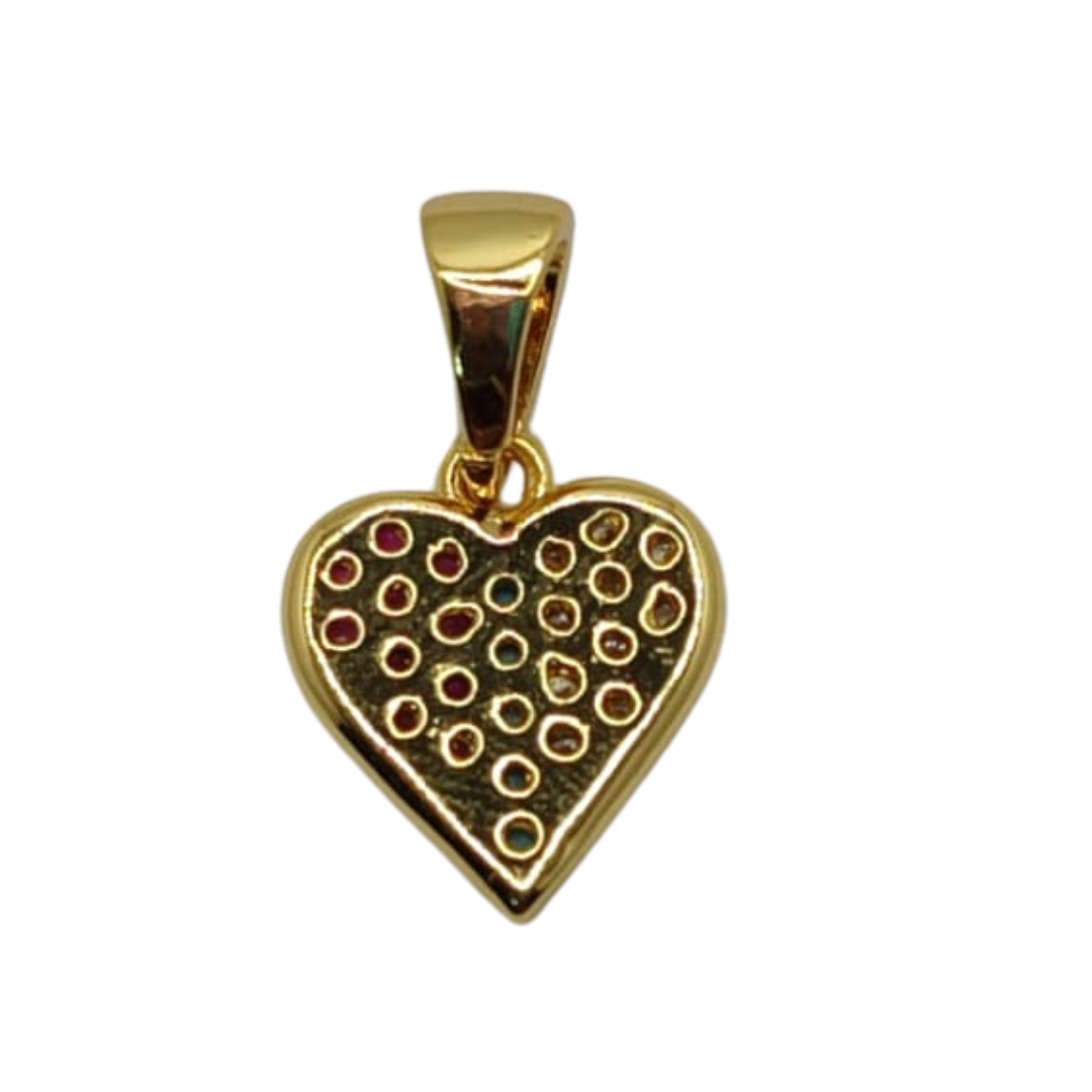 CIRCON DIJE CORAZON ROSADO/ TURQUESA/ TR 2
