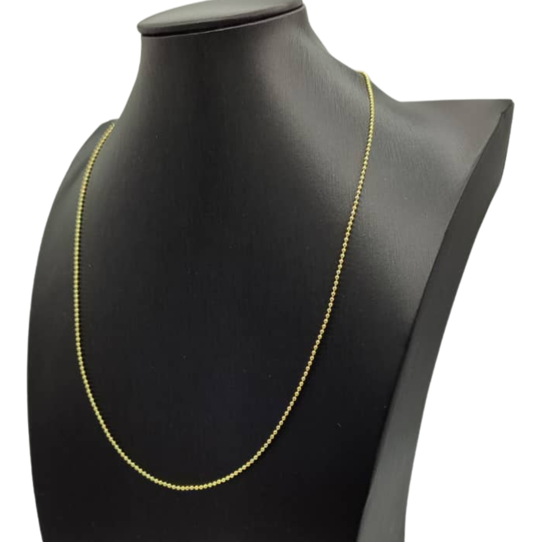 CADENA ORO CHINO BALIN 2MM DE AGUJA 3