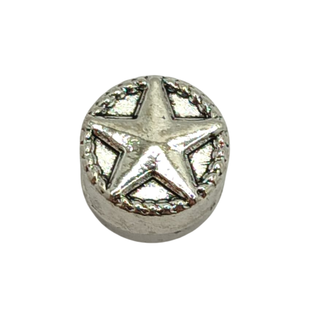 SILVER PASADOR REDONDO DE ESTRELLA