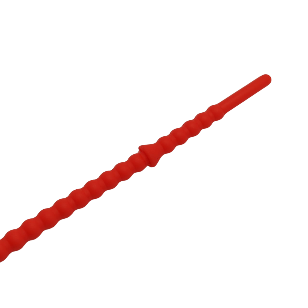 PULSERA DE SILICON CON CORAZON ROJA 3