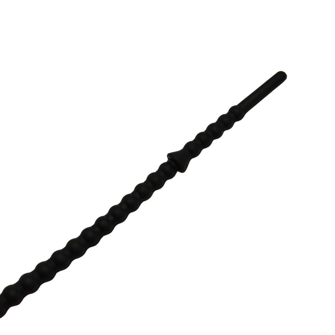 PULSERA DE SILICON CON CORAZON NEGRA 3
