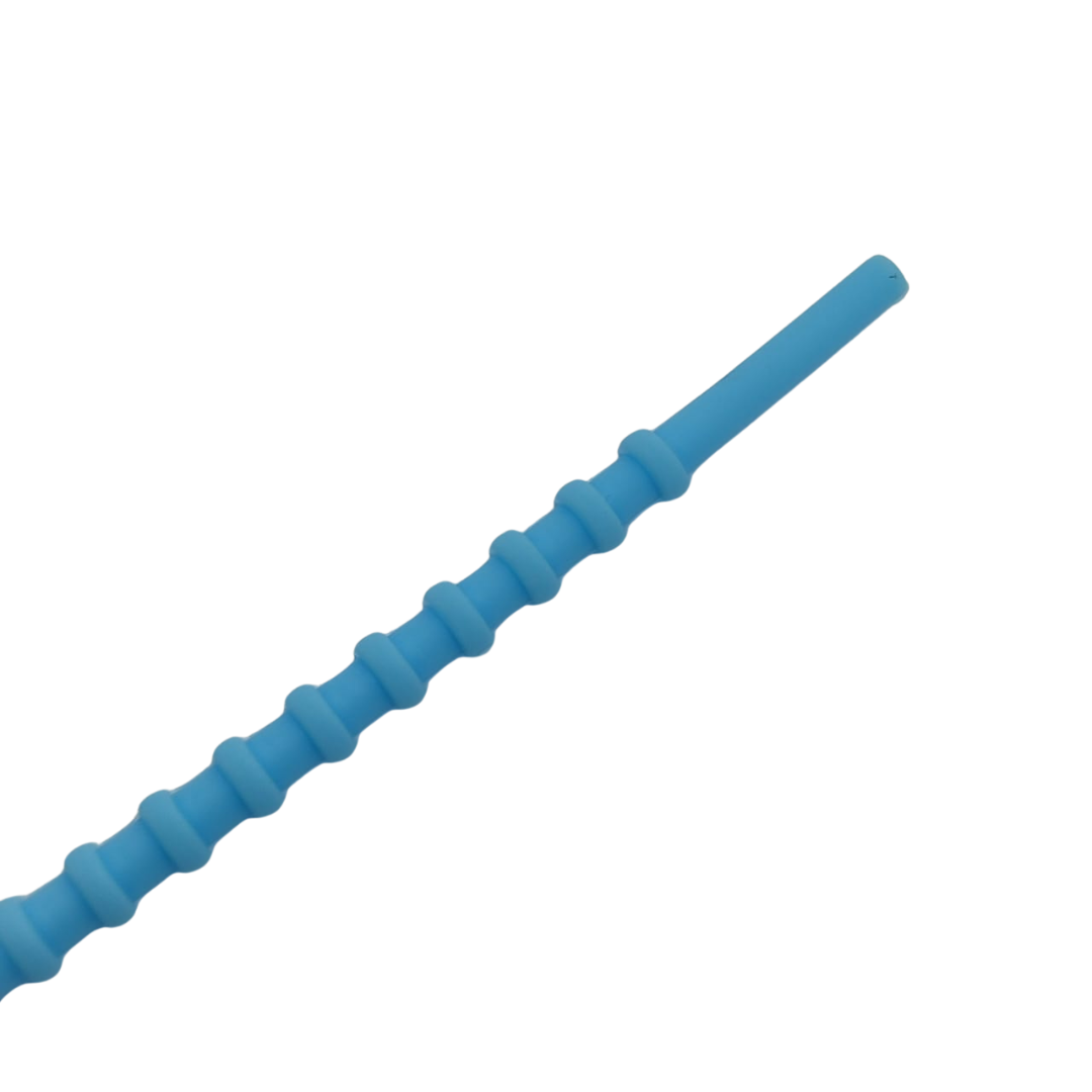PULSERA DE SILICON AZUL CLARO CON EL PASADOR OVALADO 3