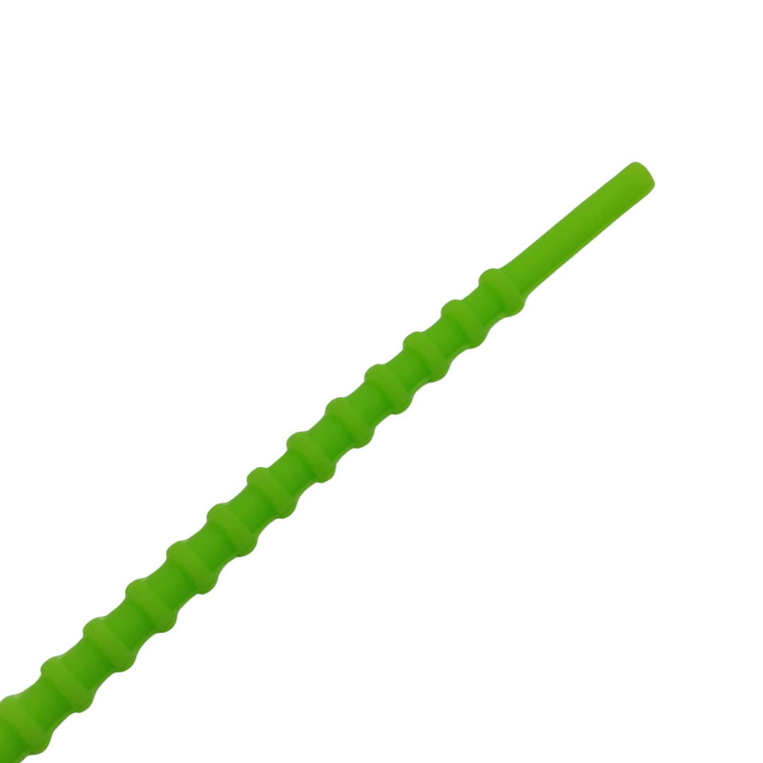 PULSERA DE SILICON VERDE CON EL PASADOR OVALADO 3