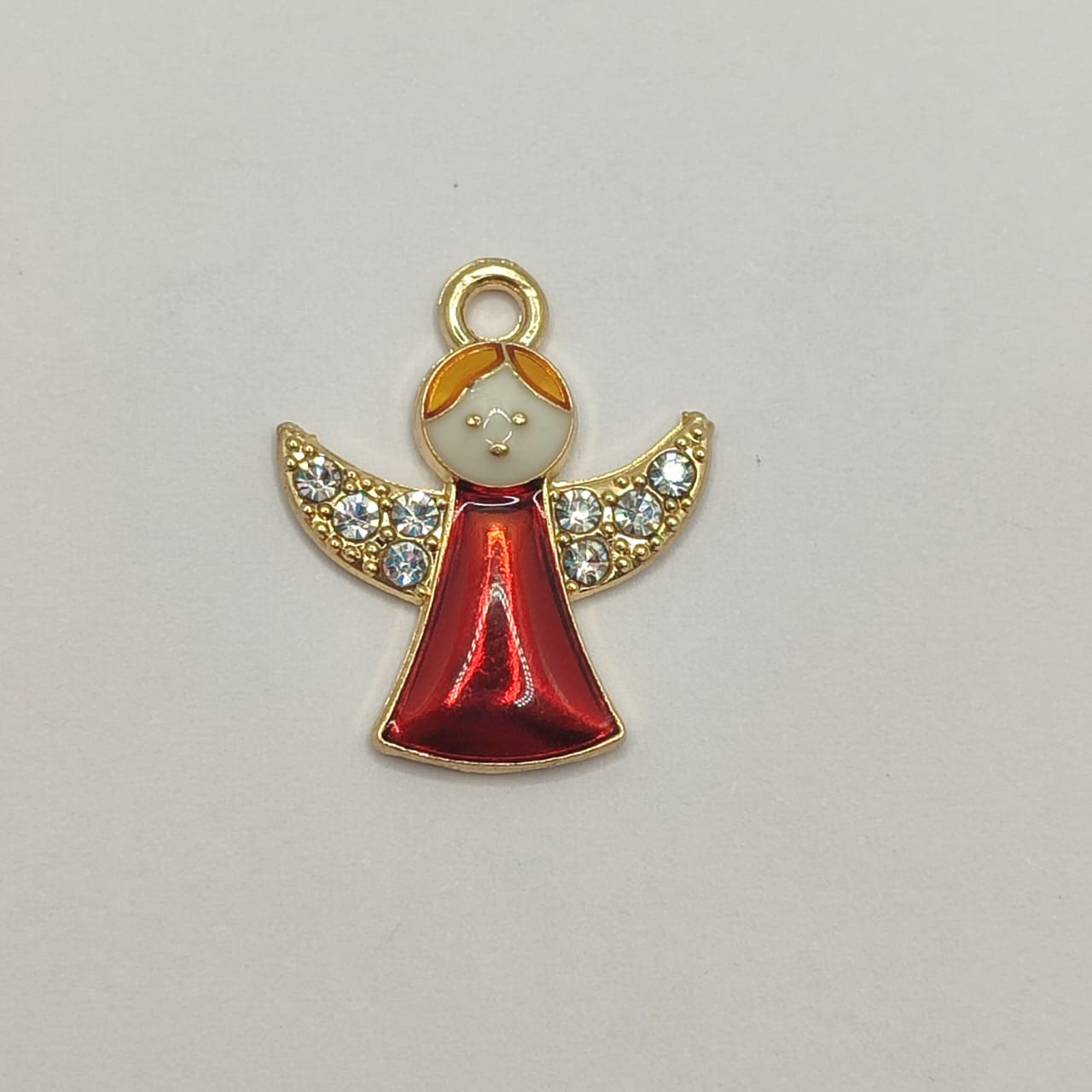 NAVIDAD DIJE ANGEL ROJO