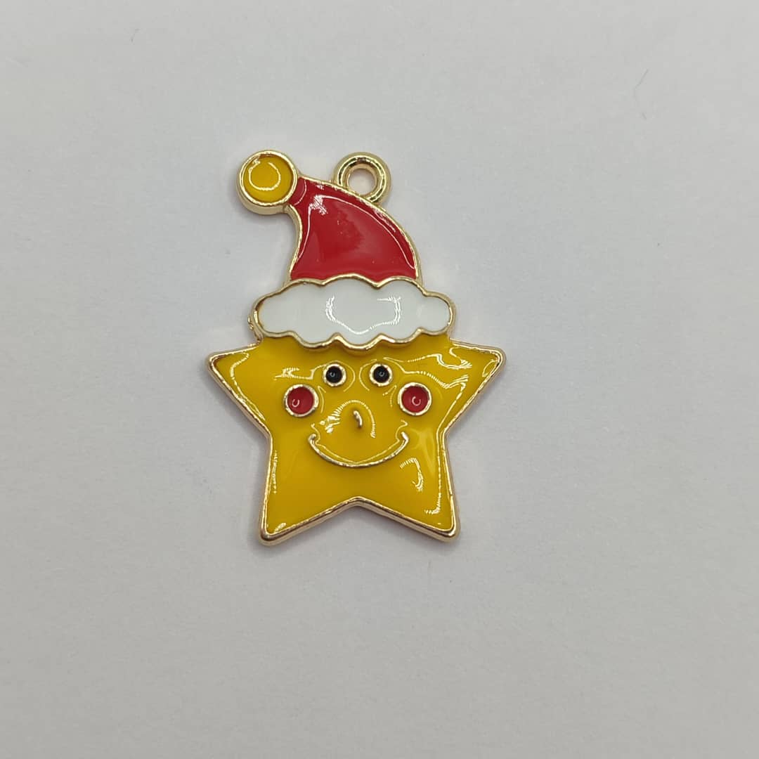 NAVIDAD DIJE ESTRELLA AMARILLA