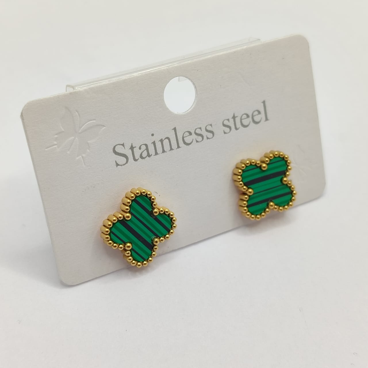 ZARCILLO DE TREBOL VERDE CON RAYA