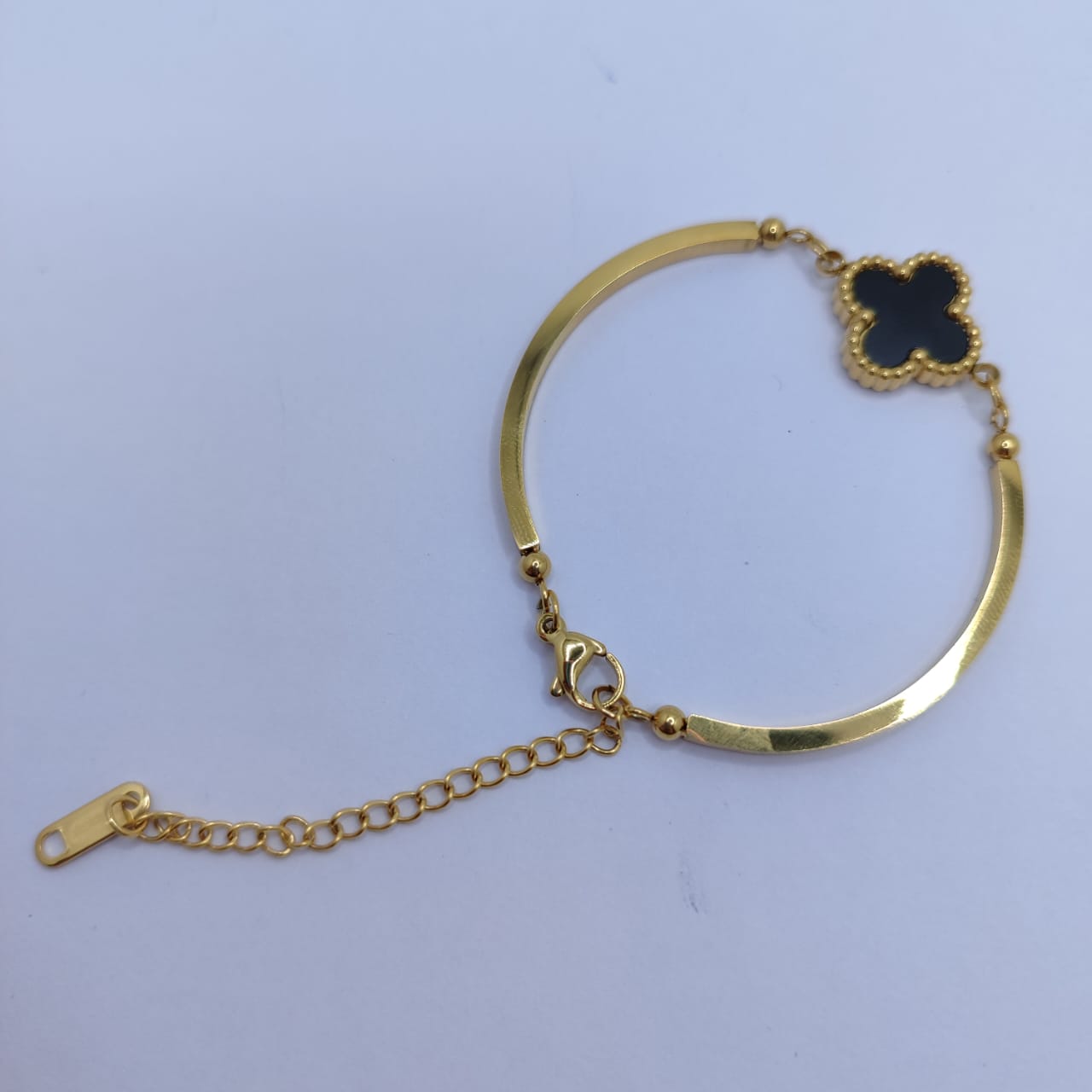 BRAZALETE TREBOL NEGRO