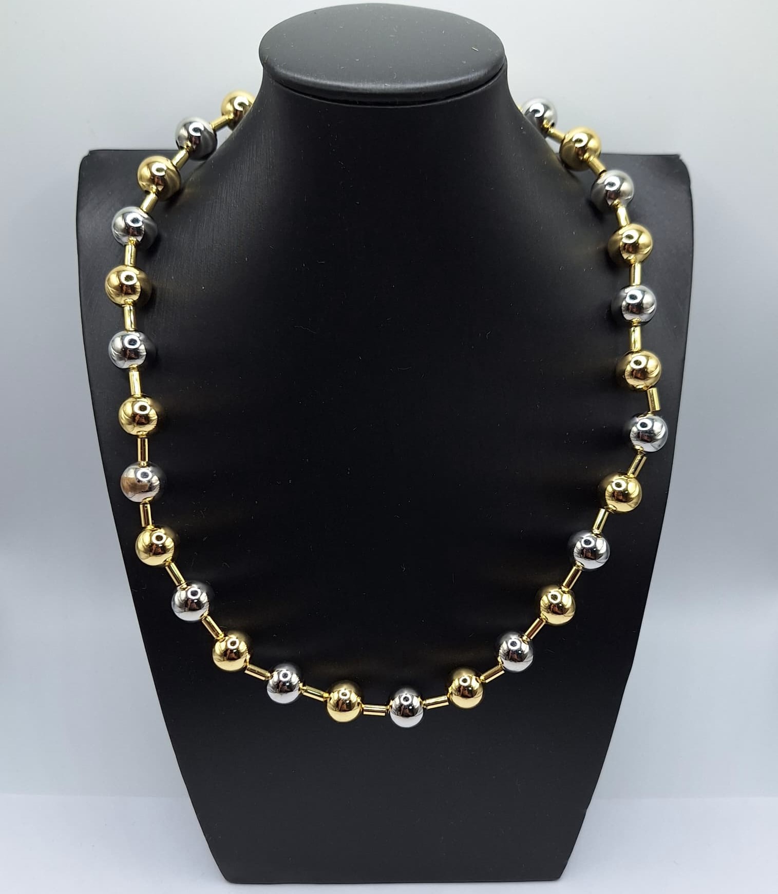 COLLAR DE BALIN MIXTO 12MM