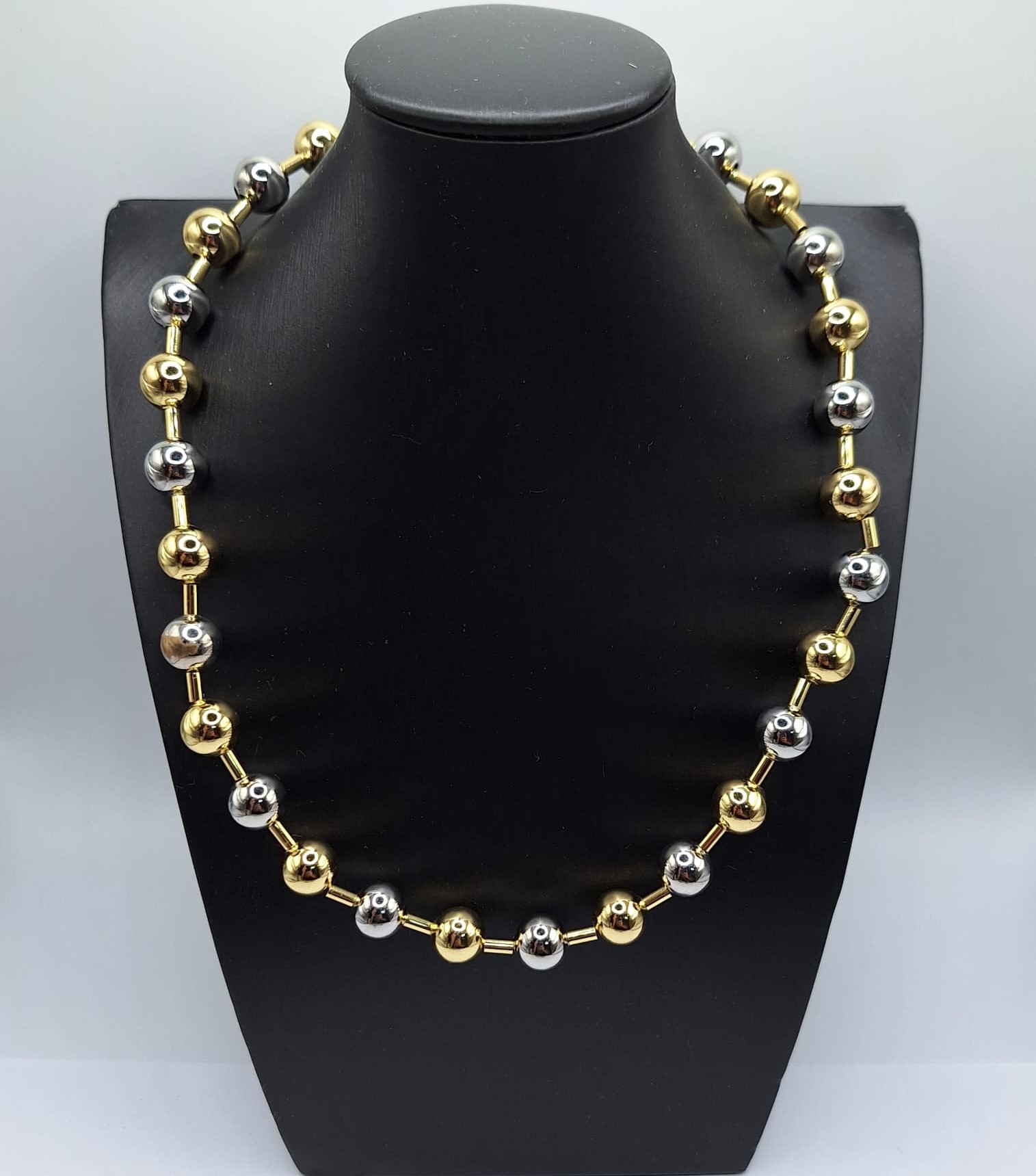 COLLAR DE BALIN MIXTO 10MM