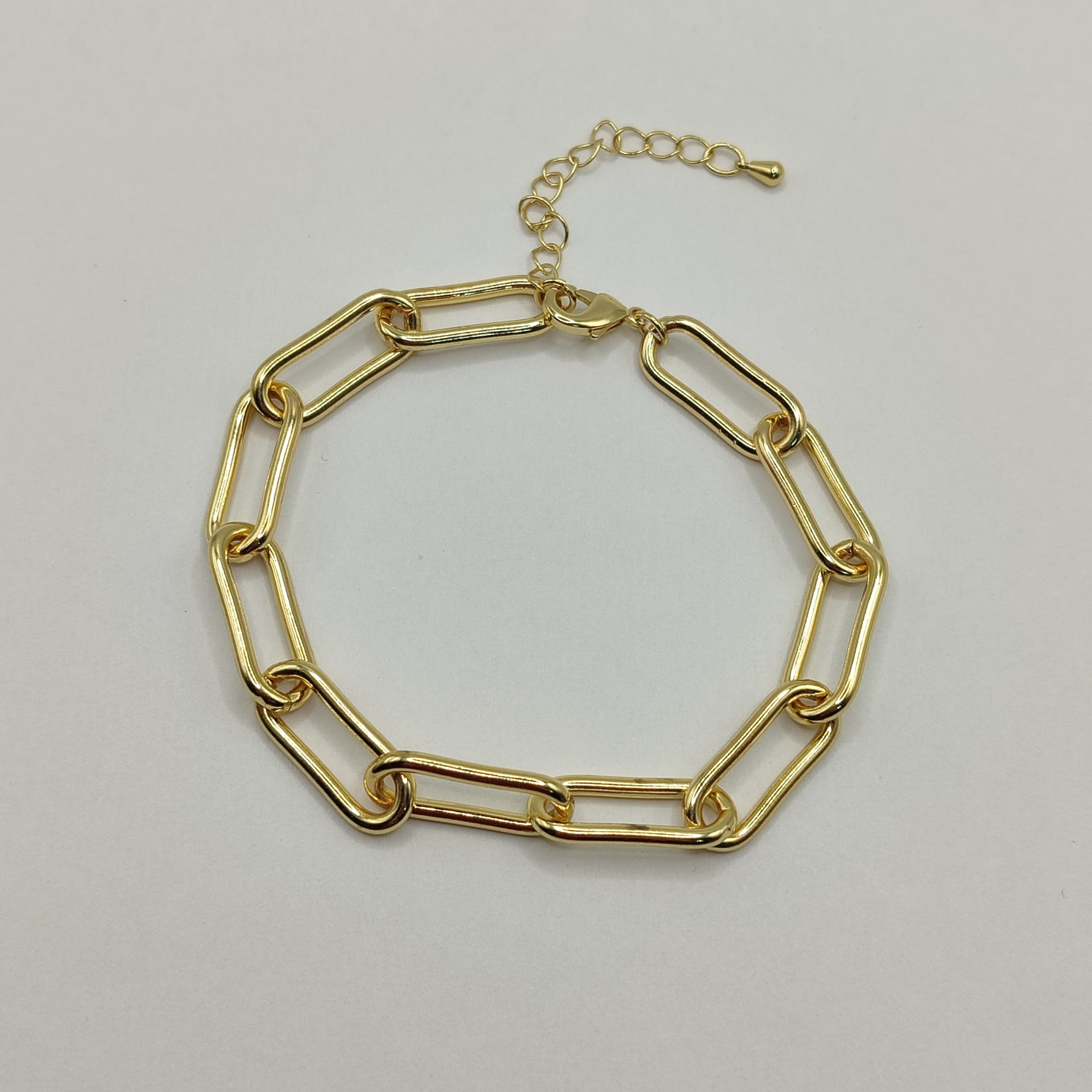 PULSERA ESLABON RETANGULAR GRANDE