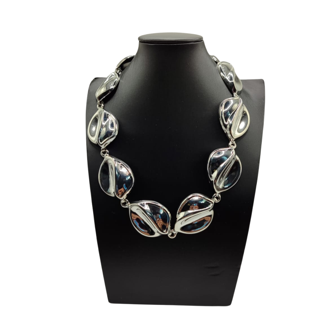 COLLAR DE CARACOLES DE MAR SILVER