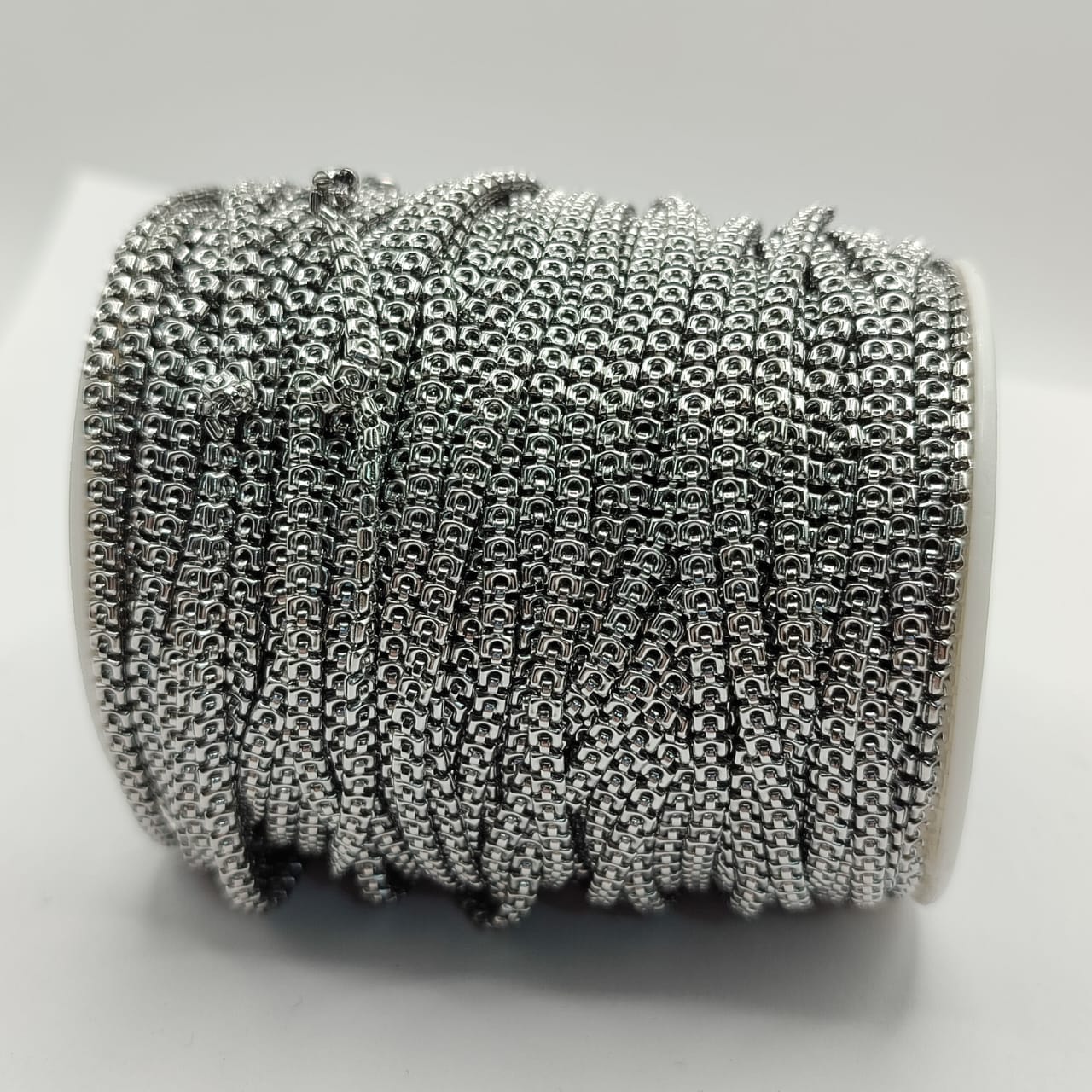 CADENA DE ORO CHINO ESLABO Y SILVER