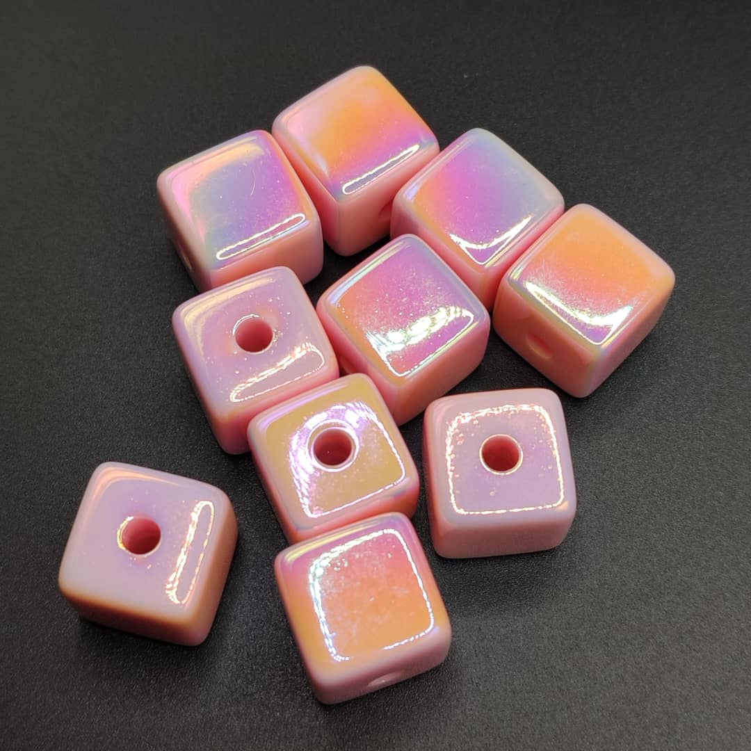 ACRILICO CUBO ROSADO