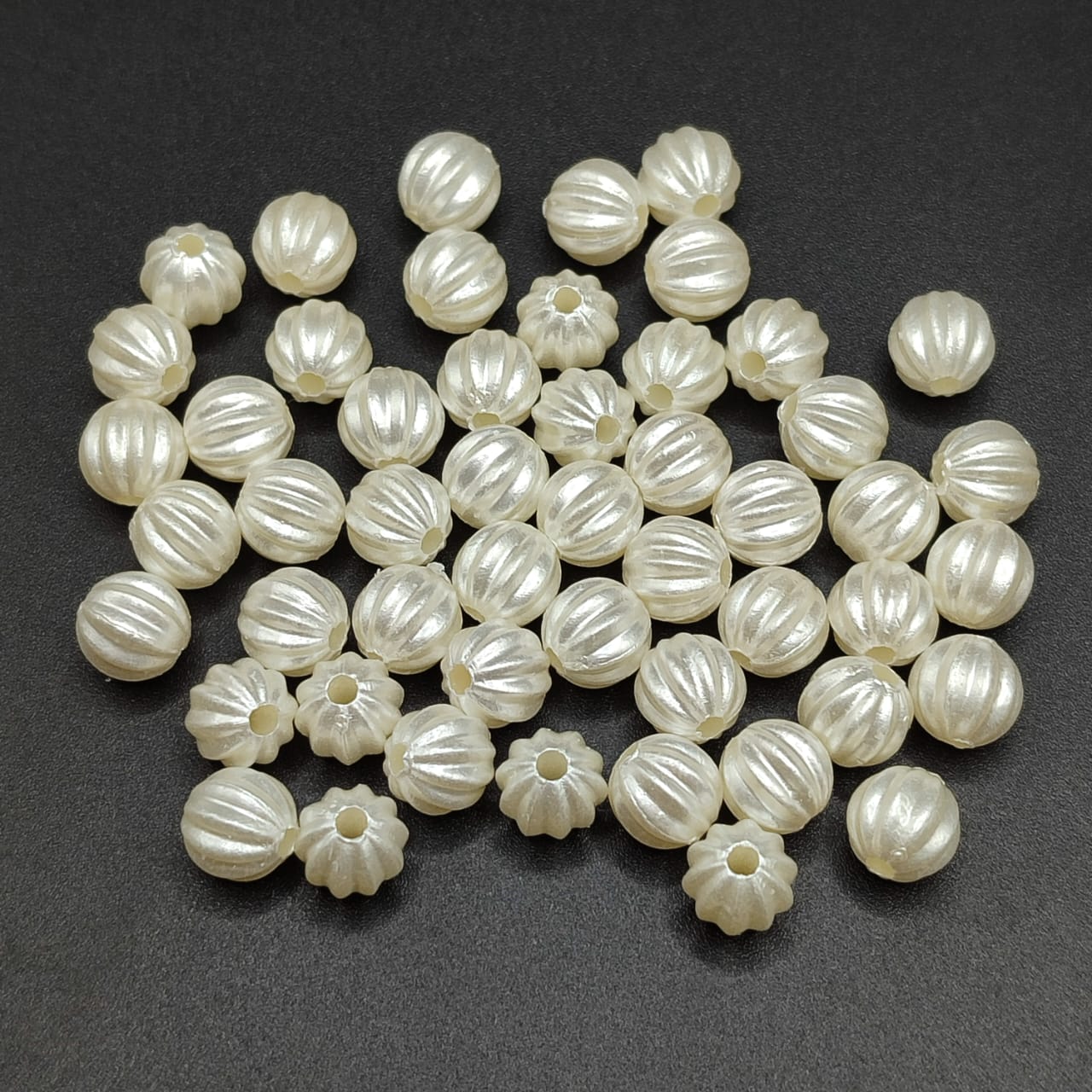 PAQUETE ESFERA PERLADAS 8MM (35 UND)