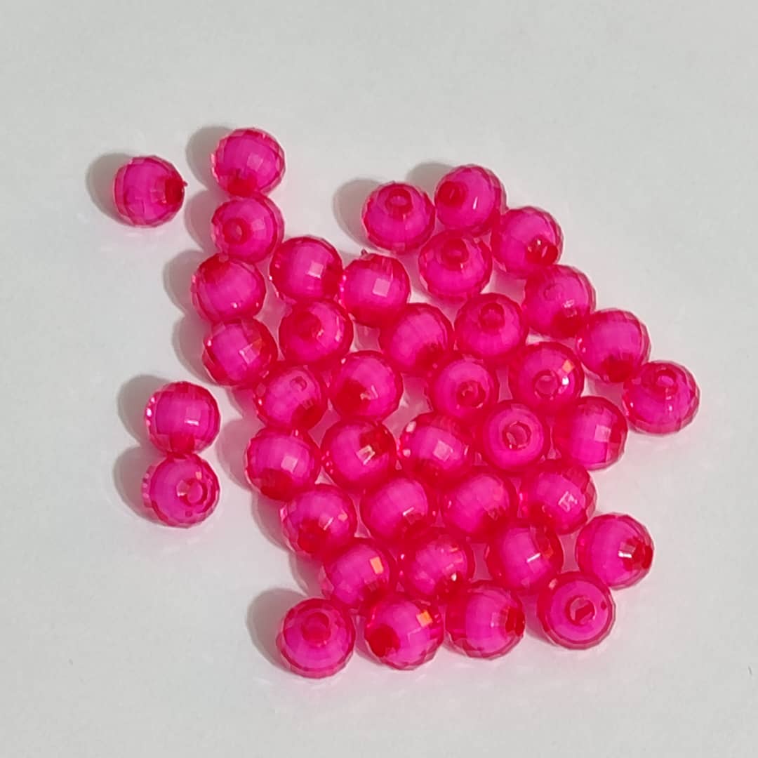 PAQUETE ESFERA DISCO FUCSIA (40 UND)