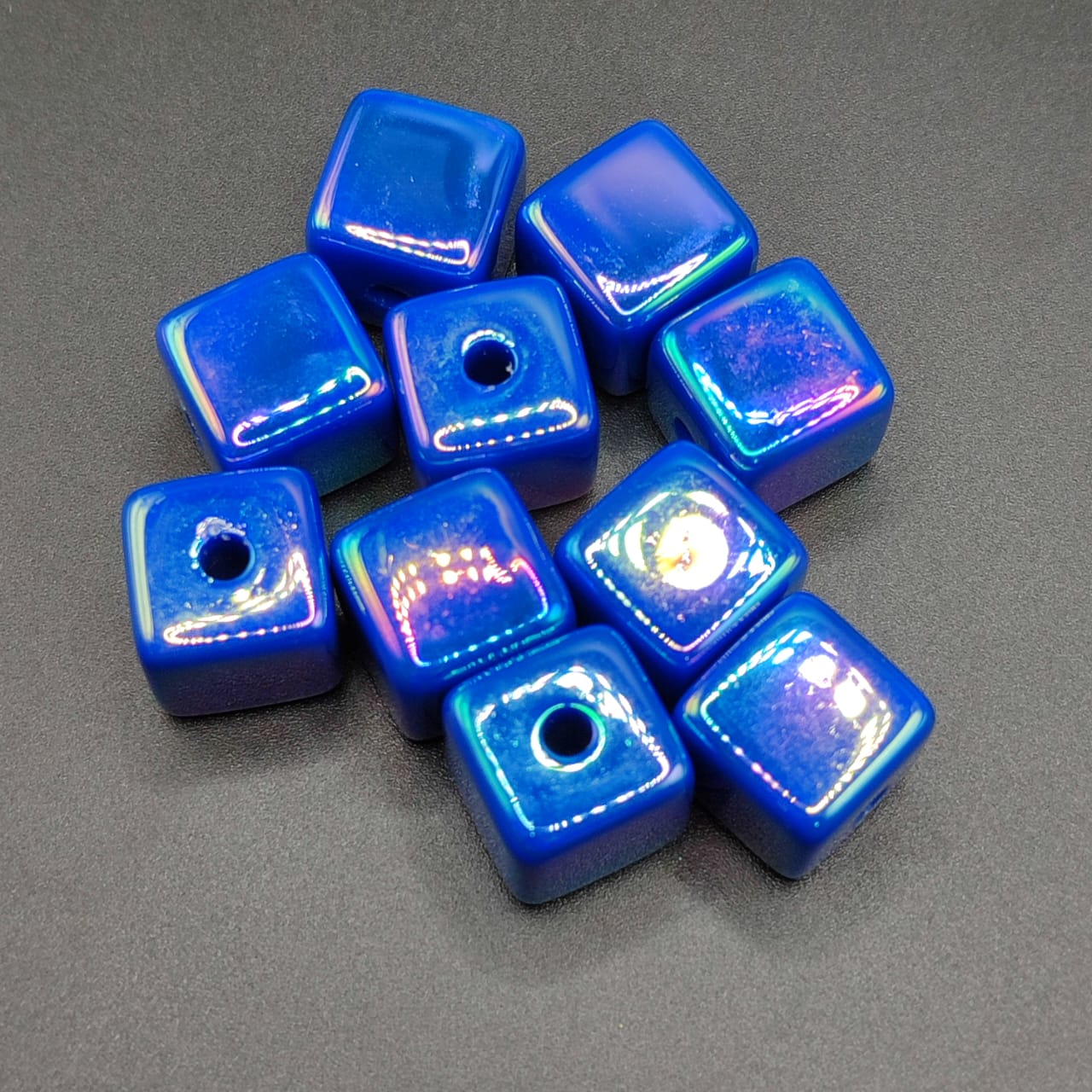 ACRILICO CUBO AZUL REY