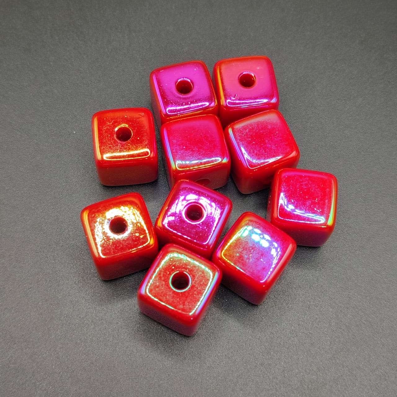 ACRILICO CUBO ROJO