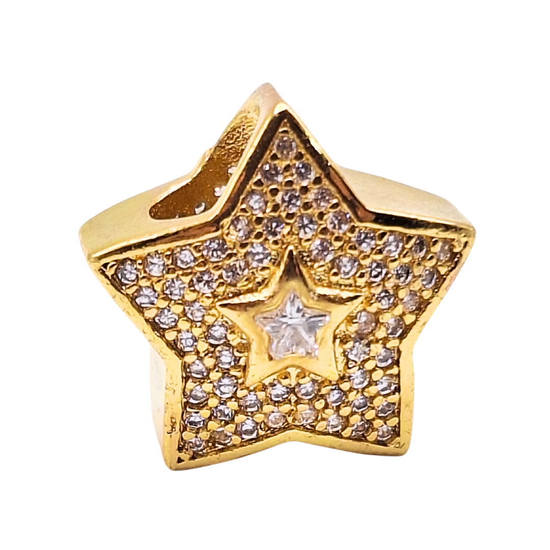 PANDORA PASADOR ESTRELLA GOLD