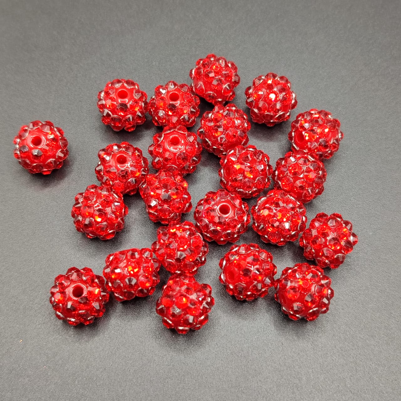 BOLSA PASADOR BOLA DE FUEGO ROJA 6 UND