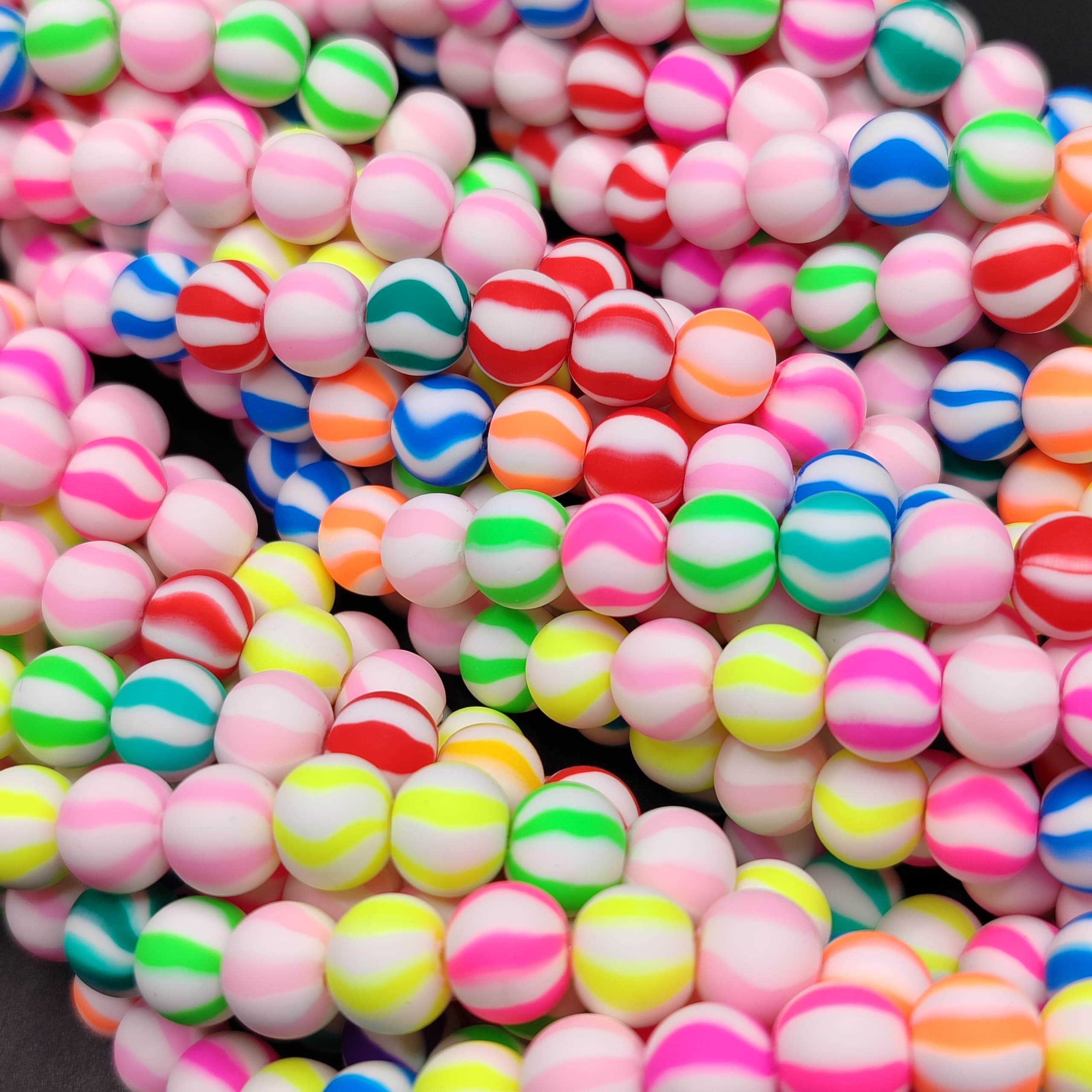 FIMO ESFERA DE CARAMELO DE COLORES
